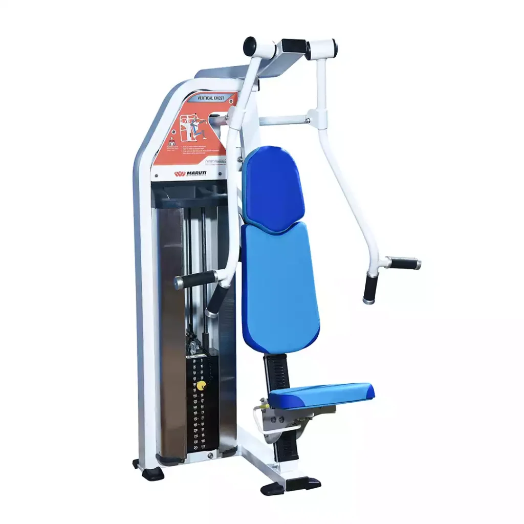 Vertical chest press